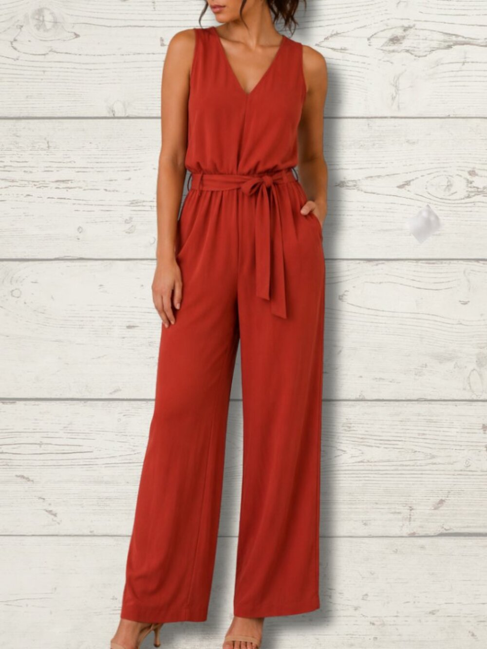 Old Navy Sleeveless Wide-Leg Jumpsuit – XS – NWT